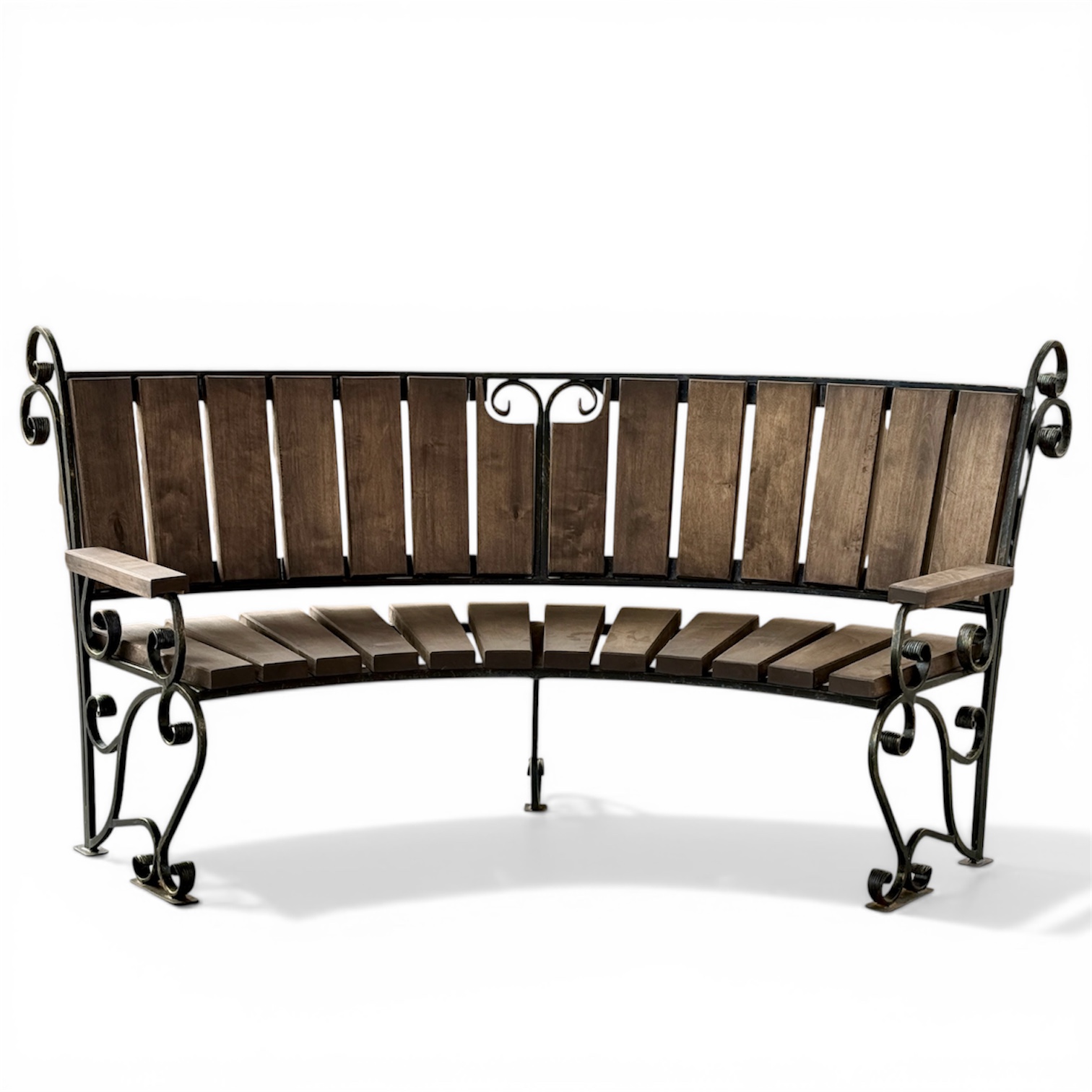 картинка Скамейка кованная полукруглая "ФОРТУНА"