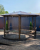 Беседка круглая (с полом)