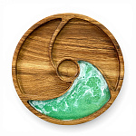 МЕНАЖНИЦА круглая 4-х секционная с эпоксидной смолой