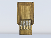 Менажница с выдвижным столиком 