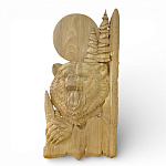 Панно "МЕДВЕДЬ" (дуб)