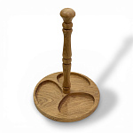 Менажница 3-х секционная с ручкой