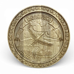 Панно "АИСТ" (дуб)