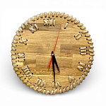 Часы с декоративной оплеткой