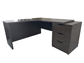 Стол угловой однотумбовый