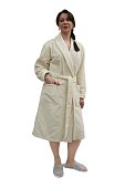 Халат женский махровый  модель 877-23 (в сувенирной коробке)
