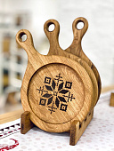 Набор менажниц "Круг с ручкой" 