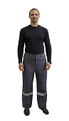 Брюки утепленные мужские 724-19