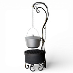 Очаг с казаном на 12 литров