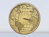 Часы Глобус