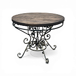 СТОЛ кованный круглый