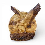 Панно "Аист в гнезде"