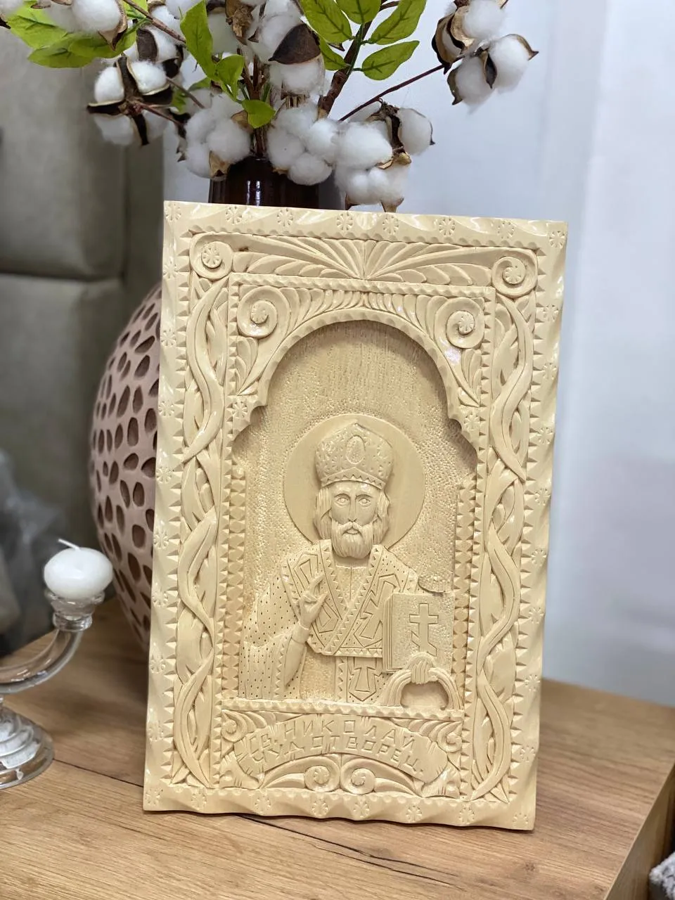 картинка Лик Святого Николая Чудотворца 