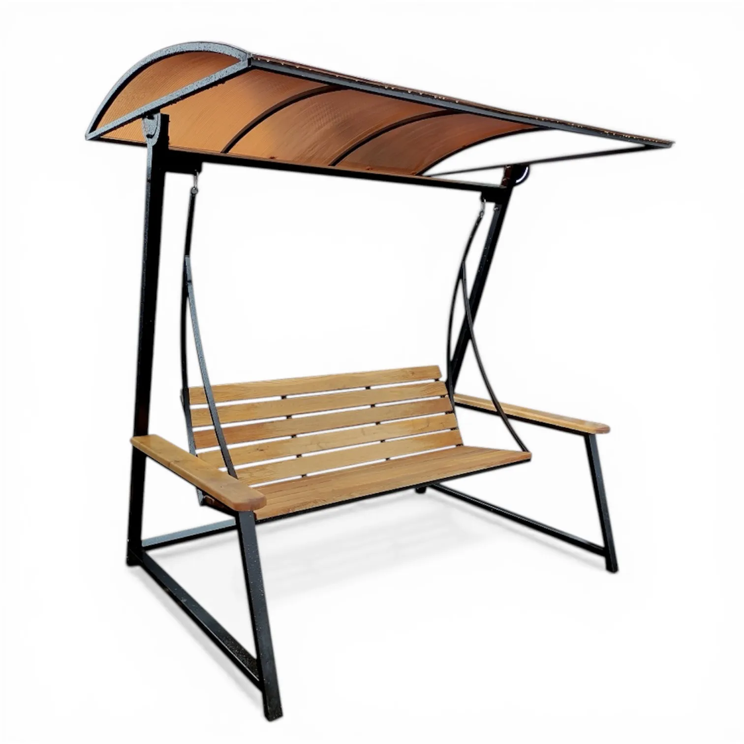 картинка Качели металлические на каркасе "КОМФОРТ"