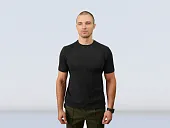 Футболка трикотажная 777-20 черная