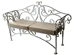 Скамейка «Дворцовая с подушками»