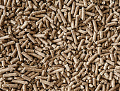 Гранулы топливные, упакованные по 15 кг (темные)