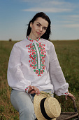 Блуза женская сувенирная с вышивкой "Орнамент №1"