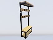 Вешалка в прихожую SL (лофт)