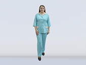 Костюм санитарный женский 272-3-08 П