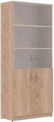 картинка Шкаф для документов с витриной БИ.514(18) 800х450х1900 картинка Шкаф для документов с витриной БИ.514(18) 800х450х1900